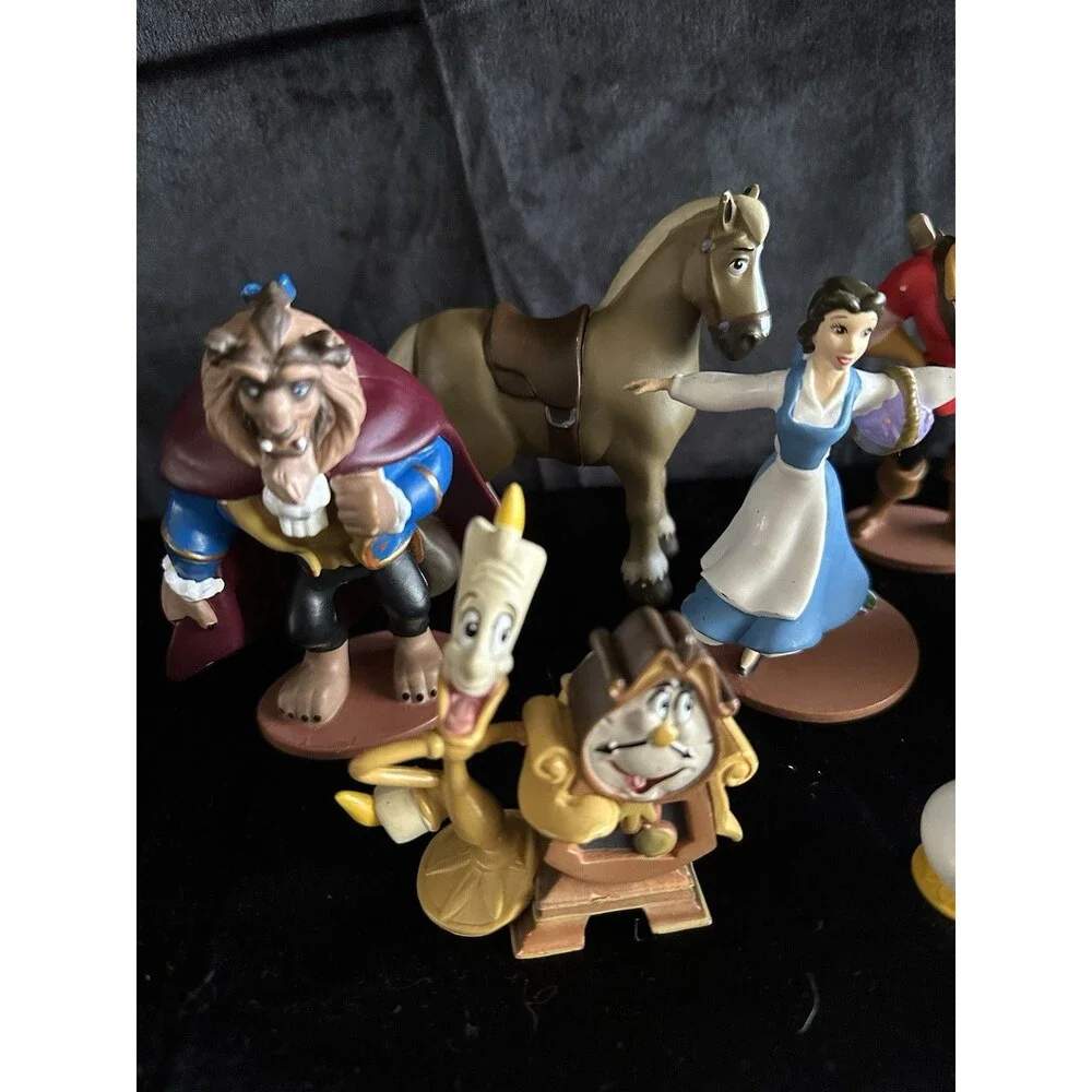 Disney 7 Piece Beauty And The Beast PVC Figurine Playset